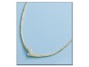 COLLAR ORO AMARILLO CON CIRCONITAS