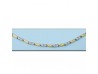 COLLAR ORO AMARILLO Y BLANCO CON CIRCONITAS