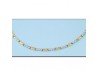 COLLAR ORO AMARILLO Y BLANCO CON CIRCONITAS