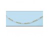 COLLAR ORO AMARILLO Y BLANCO CON CIRCONITAS