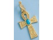 CRUZ DE LA VIDA EN ORO