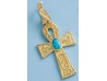 CRUZ DE LA VIDA EN ORO