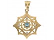 COLGANTE DE ESTRELLA DE ORO