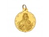 MEDALLA DE ORO VIRGEN DEL CARMEN EN 21 MM.
