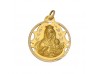 MEDALLA DE ORO VIRGEN DEL CARMEN EN 22 MM.