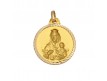 MEDALLA DE ORO VIRGEN DEL CARMEN EN 20 MM.
