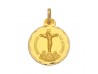 MEDALLA DE ORO CRISTO DE LA LAGUNA EN 17 MM.