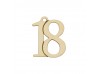 ABALORIO NUMEROS EN ORO