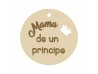 ABALORIO MAMA DE UNA PRINCIPE EN ORO