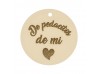 ABALORIO DE PEDACITOS DE MI EN ORO