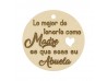 ABALORIO ABUELA EN ORO