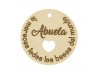 ABALORIO ABUELA EN ORO