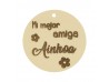 ABALORIO AMIGAS EN ORO