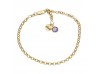 PULSERA MI HISTORIA LILA 3MM.