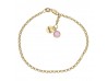PULSERA MI HISTORIA ROSA 2,5 MM.