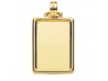 CHAPA LISA EN ORO 18 KILATES DE 23X31 MM.