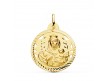 MEDALLA DE ORO VIRGEN DEL CARMEN EN 22 MM.