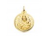 MEDALLA DE ORO VIRGEN DEL CARMEN EN 26 MM.