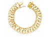 PULSERA PRINCESA EN ORO 13 MM.