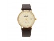 RELOJ LUCARELLI CABALLERO EN ORO CON PULSERA DE PIEL