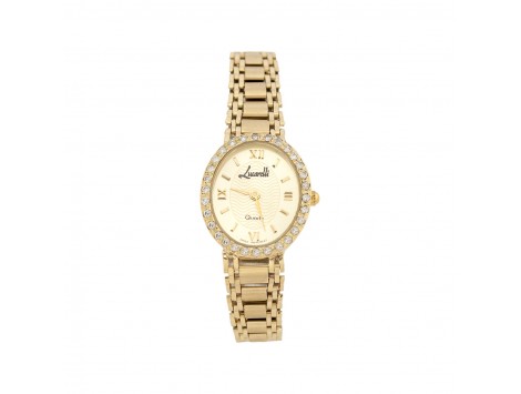 RELOJ LUCARELLI SEÑORA ORO Y DIAMANTES 