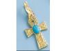 CRUZ DE LA VIDA EN ORO