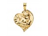 COLGANTE DE CORAZON EN ORO
