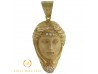 COLGANTE CABEZA EGIPCIA EN ORO