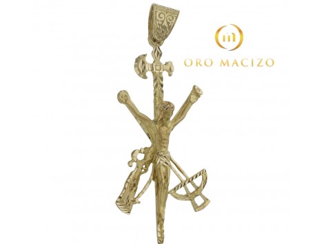 CRUZ DE LA LEGION EN ORO 85x34 MM.