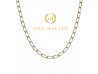 CADENA BILBAO EN ORO 18 KILATES 3 MM