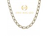 CADENA BILBAO EN ORO 18 KILATES 4 MM