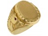 SELLO  OVAL TALLADO EN ORO AMARILLO
