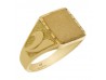 SELLO RECTANGULAR TALLADO EN ORO AMARILLO