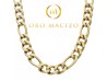 CADENA PROGRAMADA 3X1 EN ORO 13MM