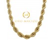 CORDON MACIZO 12 MM EN ORO 18 KILATES