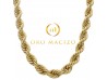 CORDON MACIZO 12 MM EN ORO 18 KILATES
