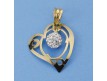 COLGANTE DE CORAZON EN ORO