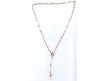 ROSARIO DE ORO BOLAS 3MM.