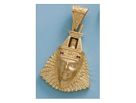 COLGANTE INDIO EN ORO