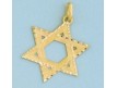 COLGANTE ESTRELLA DE DAVID EN ORO