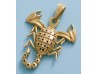 COLGANTE ESCORPION EN ORO