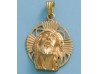 COLGANTE CABEZA CRISTO EN ORO