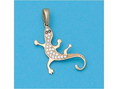 COLGANTE DE LAGARTO EN ORO